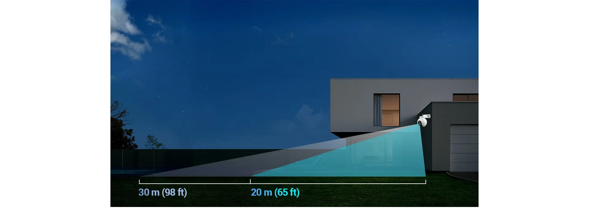 كاميرا مراقبة خارجية 5 ميكا بكسل من ايزفيز  | H8PRO-5MP