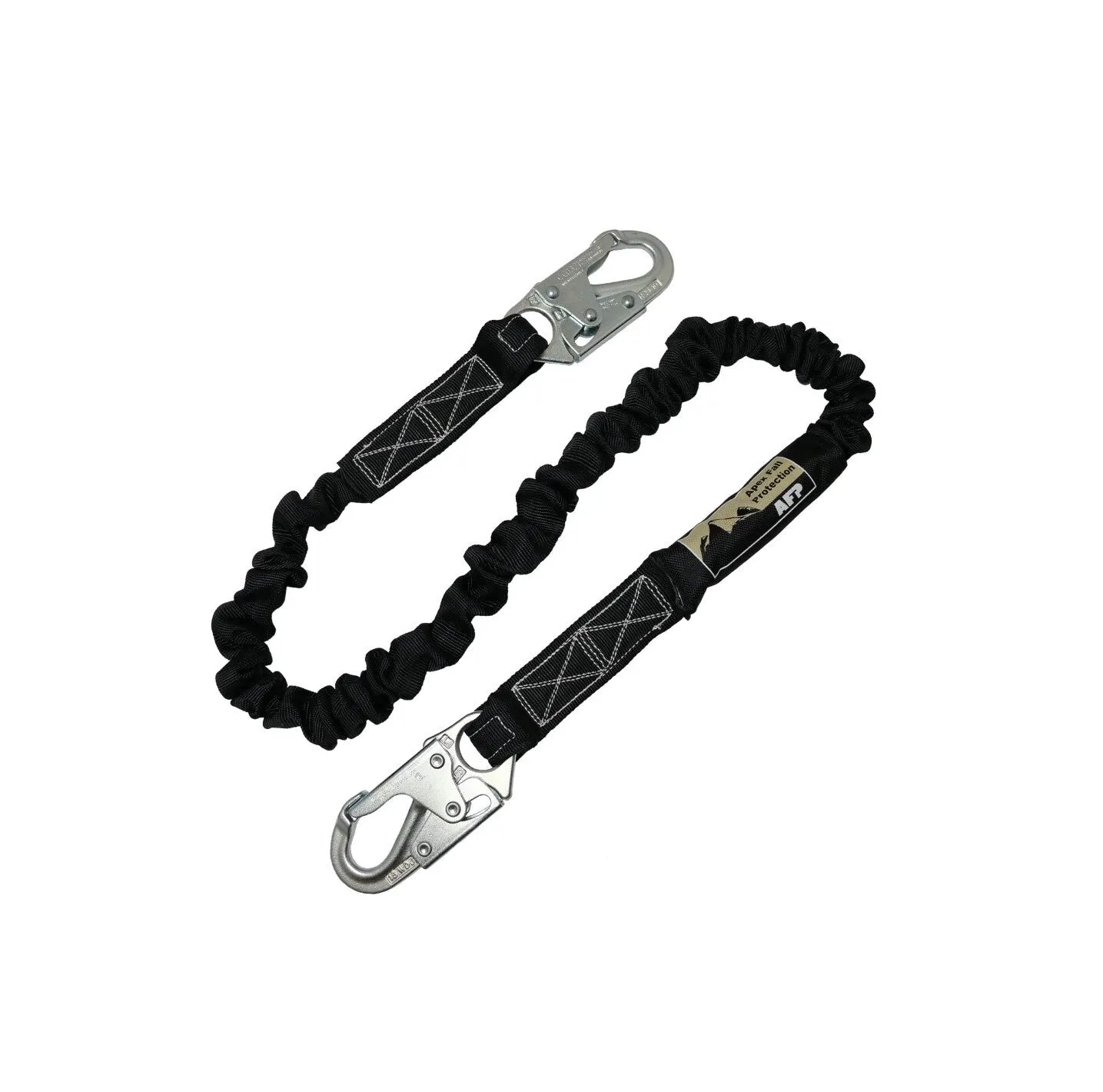🦺 Professional Fall Safety Rope Lanyard with Shock Absorber | ⚡ OSHA Compliant Fall Protection | 💪 Industrial Grade Safety Equipment