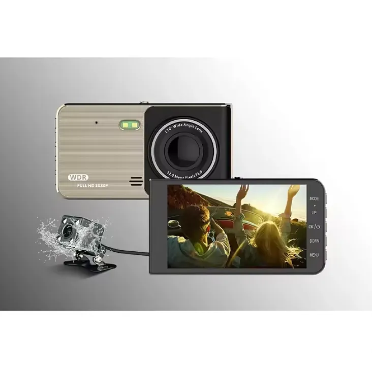 4" 170-Degree Wide-Angle 1080P Dashboard Camera Q-Ca992
