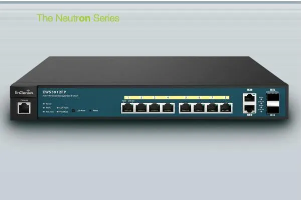 8-port 1u Rack-mount Poe  Switch