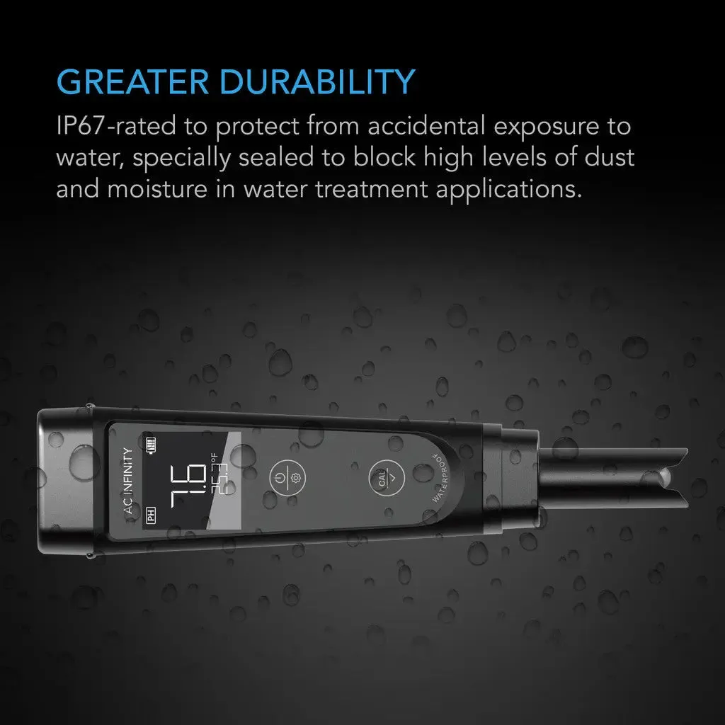 AC Infinity Ph Meter Kit, Ph Pen Tester for Water