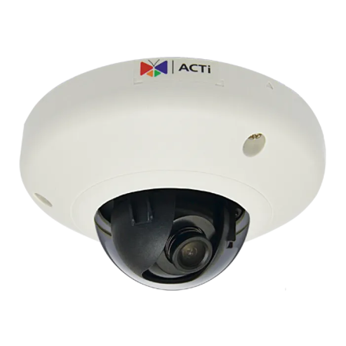 Acti E93 5Mp Full Hd Indoor Wdr Ip Mini Vandal Dome, 1.9Mm