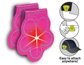 Amphipod Vizlet LED Flowers Wearable Reflectors (2 Pack)