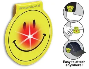 Amphipod Vizlet LED Smiley Wearable Reflector (Single)