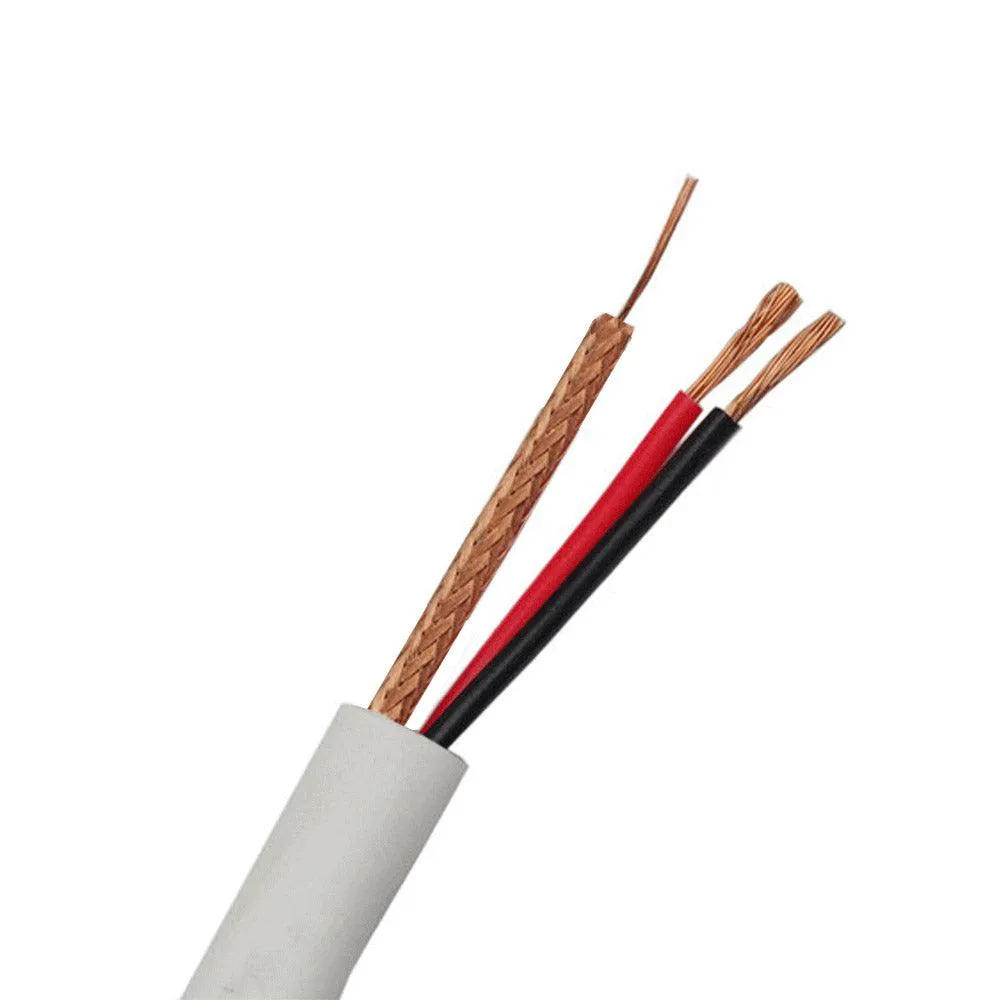 Aplus AB17200 Coaxial Cable RG174 200m - White