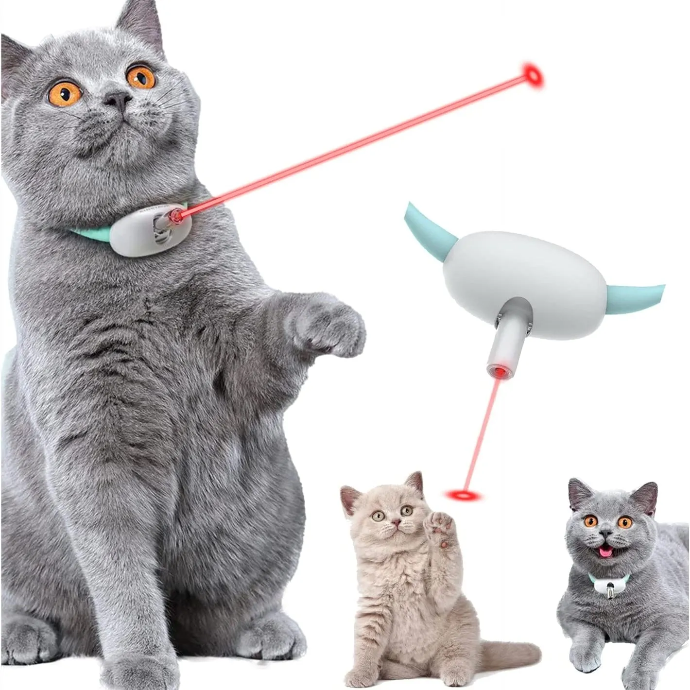 Automatic Cat Amusing Toys Interactive Training Pet Items