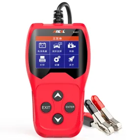 Ba201 Car Battery Tester Detector 12v 100-2000cca Battery