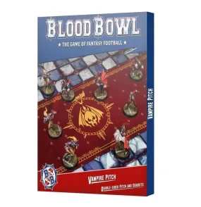 Blood Bowl Vampire Team: Double-Sided Pitch & Dugouts