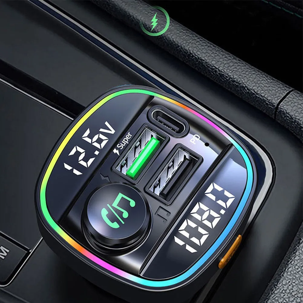C22 Car Bluetooth-compatible Mp3 Player Fm Transmitter Hands-free