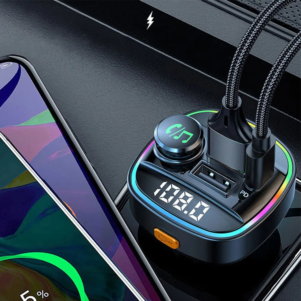 C22 Car Bluetooth-compatible Mp3 Player Fm Transmitter Hands-free