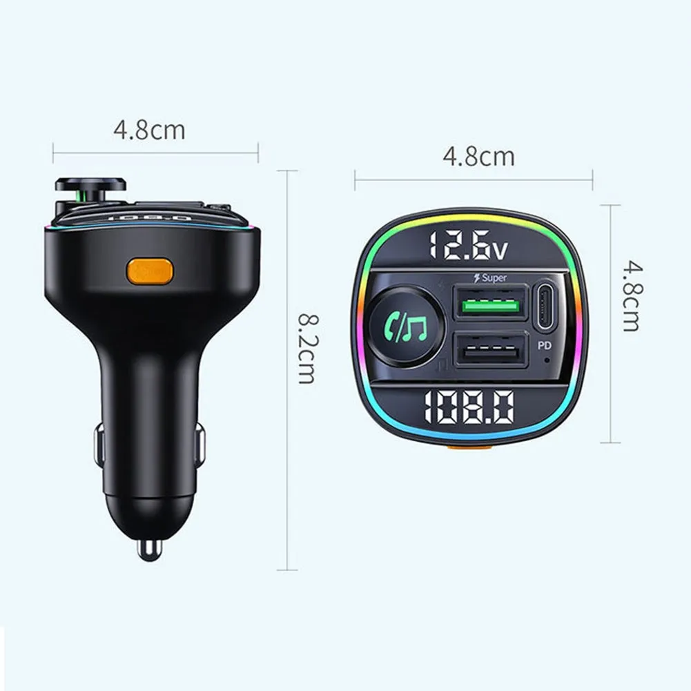 C22 Car Bluetooth-compatible Mp3 Player Fm Transmitter Hands-free