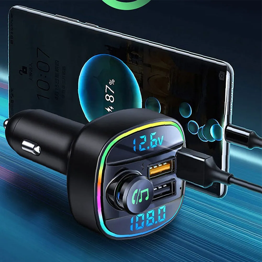 C22 Car Bluetooth-compatible Mp3 Player Fm Transmitter Hands-free