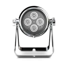 Cameo Pro CLZB60CLSD ZENIT B60 Battery Powered 4 X 15W RGBW LED Outdoor PAR Light IP65 (Chrome)