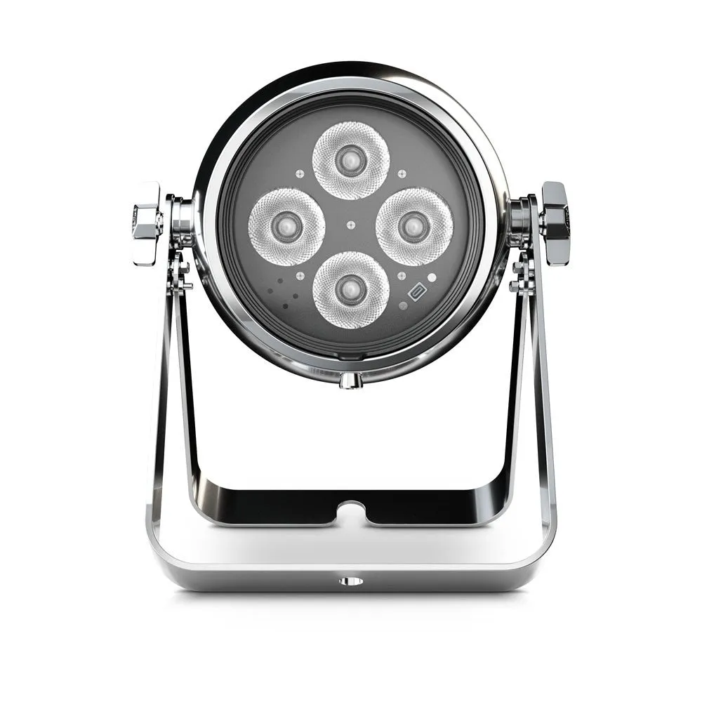 Cameo Pro CLZB60CLSD ZENIT B60 Battery Powered 4 X 15W RGBW LED Outdoor PAR Light IP65 (Chrome)