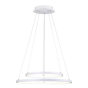 Canarm LEXIE LED White Chandelier