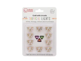 Chibitronics Pink, Orange, Green MegaPack (30 stickers)