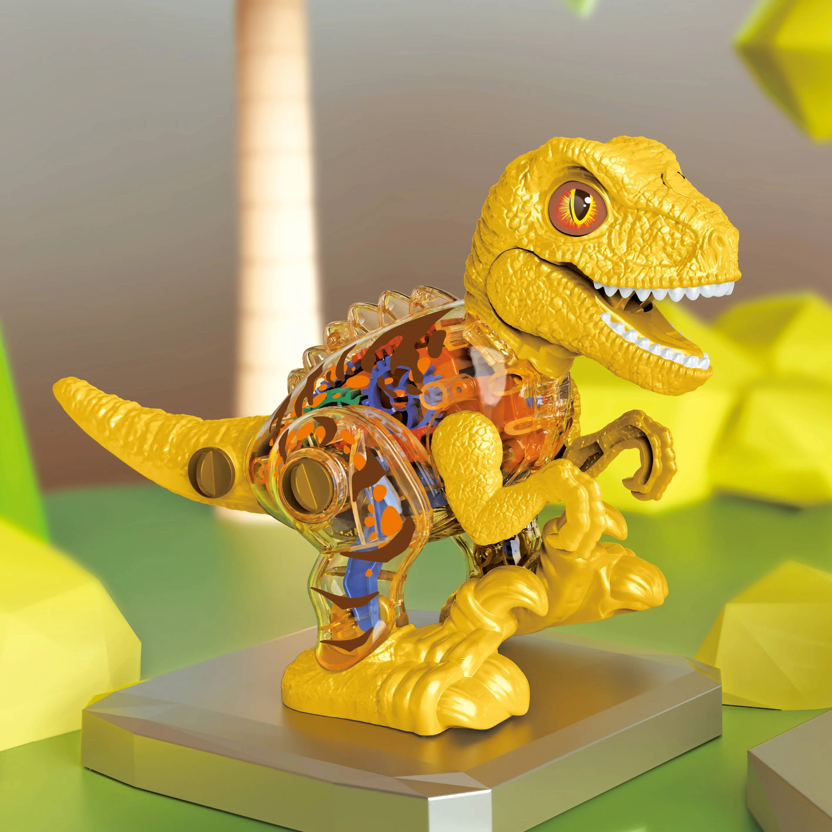Constructosaur Motorized DIY Playset