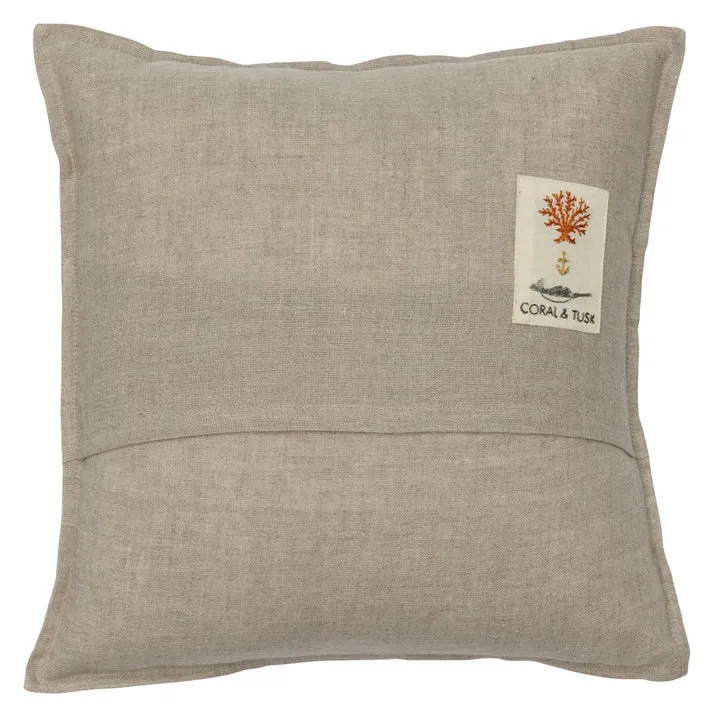 Coral & Tusk Basket of Kittens Pocket Pillow