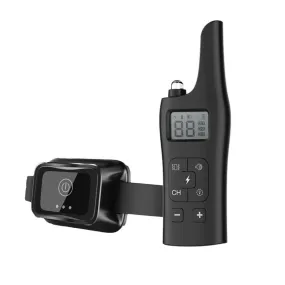 Dog Training Collar Dog Trainer Anti-Barking Remote Control Electric Shock Vibration Warning Electronic Collar Waterproof Training Aids