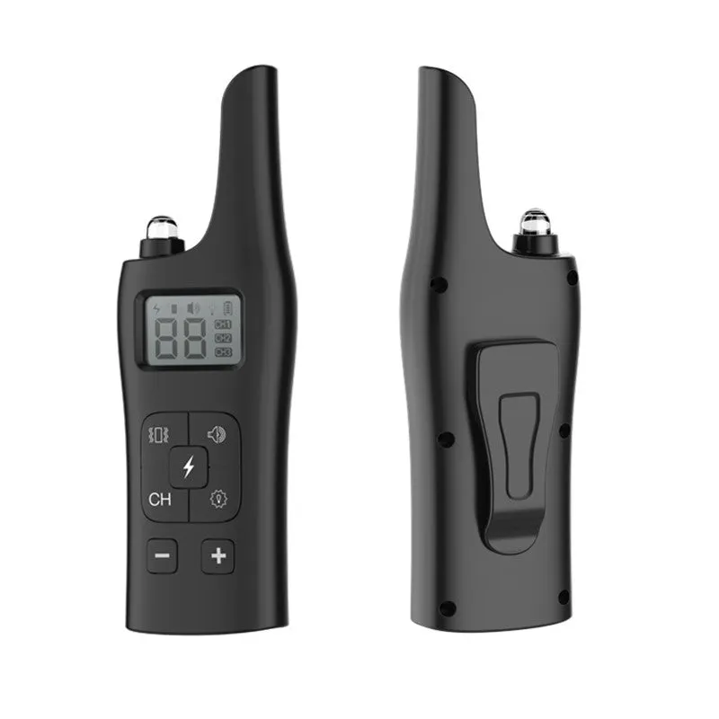 Dog Training Collar Dog Trainer Anti-Barking Remote Control Electric Shock Vibration Warning Electronic Collar Waterproof Training Aids
