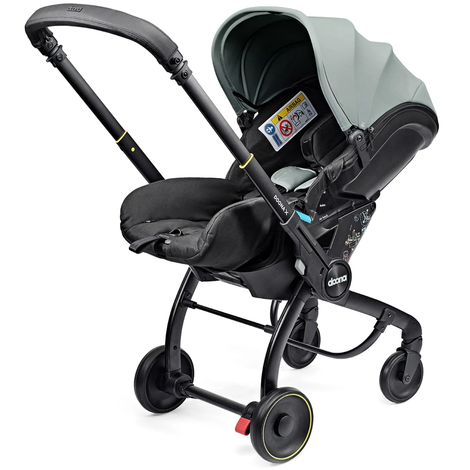 Doona X Infant Car Seat Stroller & X Isofix Base Dusty Sage