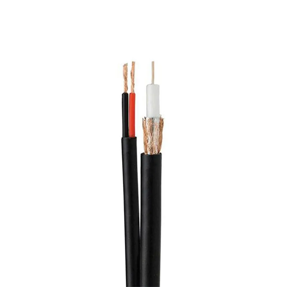 Electrotech Coaxial Cable RG59 100m - Black