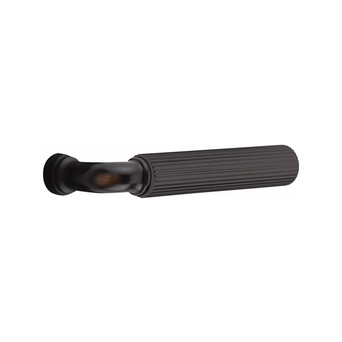 Emtek Single Cylinder Knoxville Handleset EMPowered Motorized Smart Lock Upgrade With Select R-Bar Straight Knurled Lever