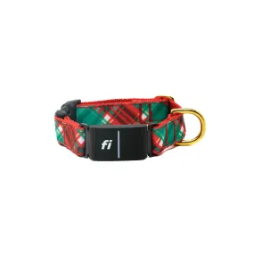 Fi Collar Band - Holiday Tartan