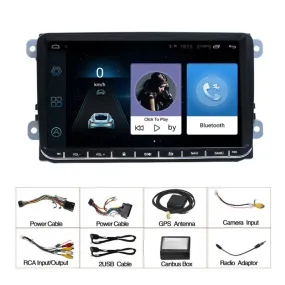 format: 2 32Gcarplay - 9-inch Car Bluetooth MP5 Player Android