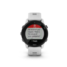 Garmin Forerunner 55 Watch Watch Color: Whitestone Wristband: Whitestone - Silicone