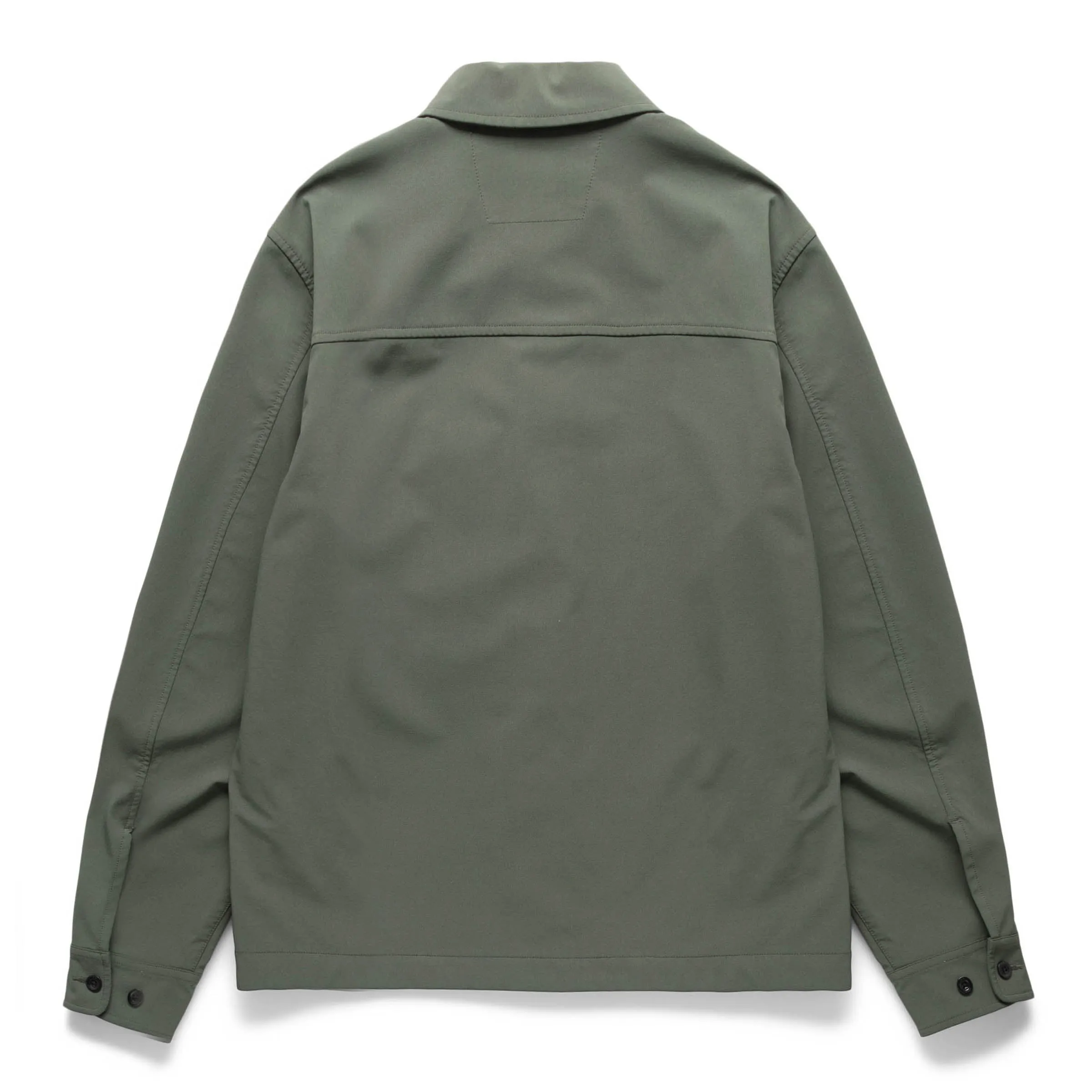 GD SHELL MIXED BUTTONED OVERSHIRT