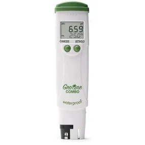 HANNA GroLine Hydroponic Waterproof Pocket pH/EC/TDS/Temperature Tester