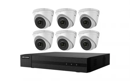 Hikvision EKI-K82T46 8-Channel 8MP NVR with 2TB HDD & 6 4MP Night Vision Turret Cameras Kit