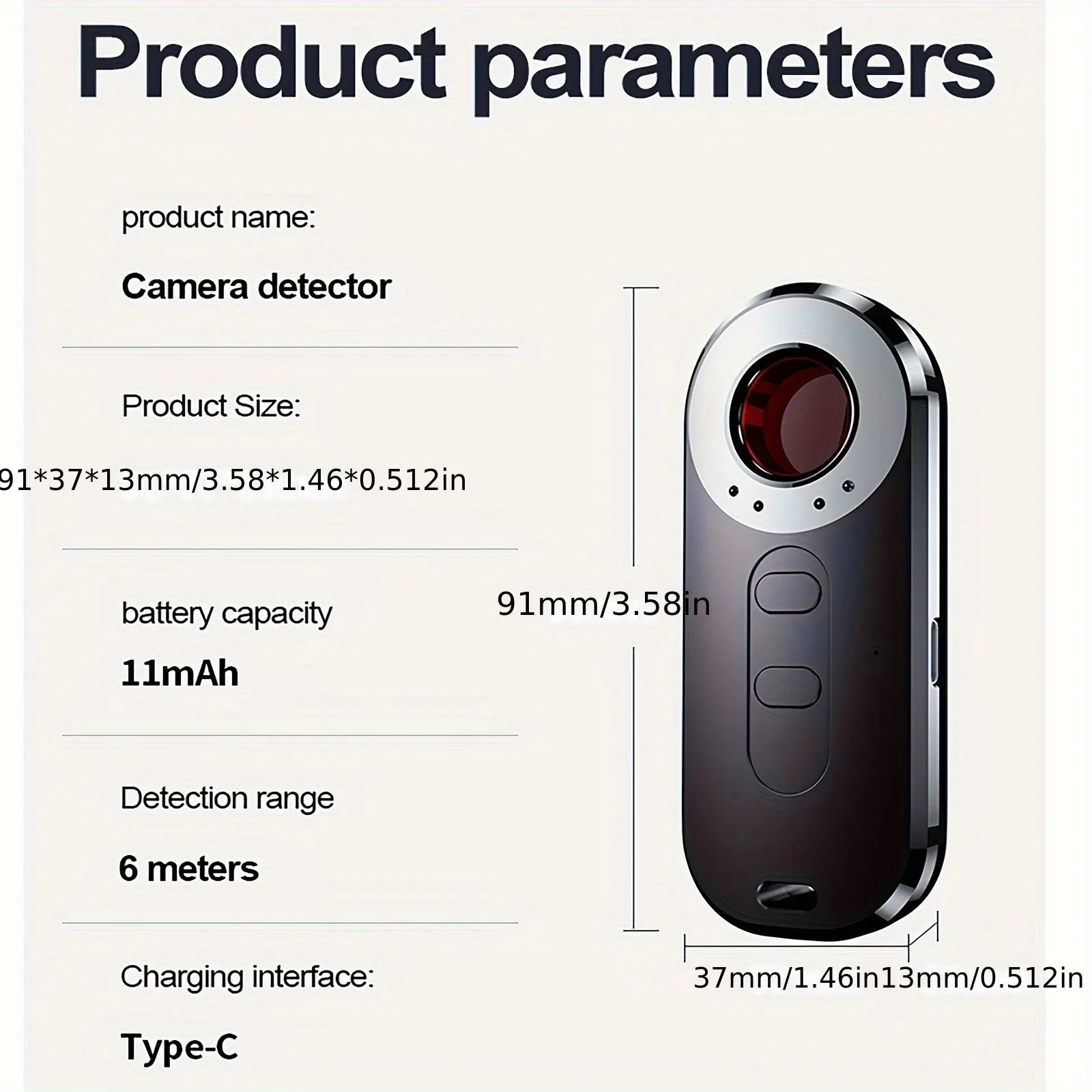 Hotel Privacy Protection Camera Detector