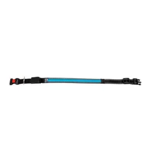 Karlie O'LED Collar With USB Loading Cable - Blue - 34 - 36cm