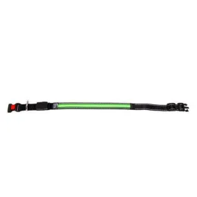 Karlie O'LED Collar With USB Loading Cable - Green - 44 - 48cm