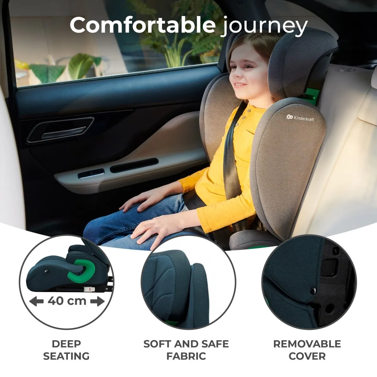 Kinderkraft JUNIOR FIX 2 Car Seat I-Size