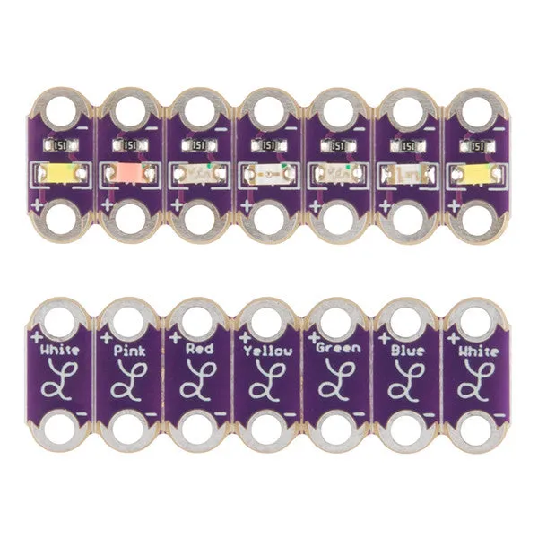 LilyPad Rainbow LED (6 Colors)