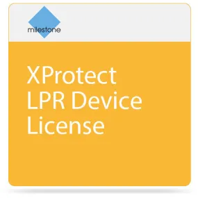 Milestone XProtect LPR Device License XPLPRCL