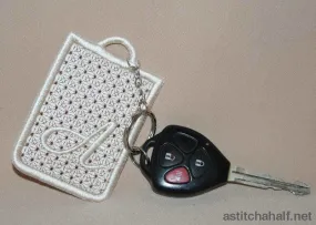 Monogram Key Tags