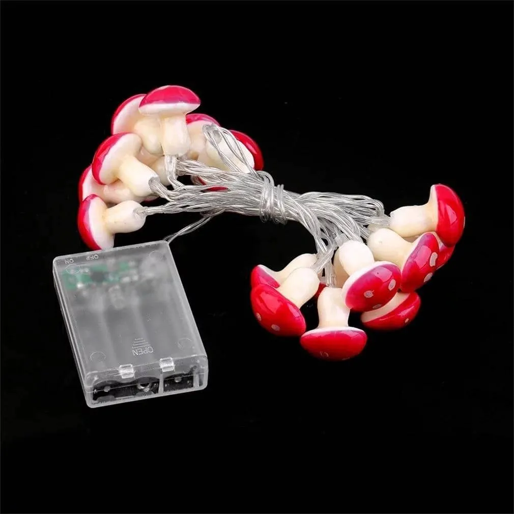 Mushroom Toadstool Amanita Muscaria LED Lights
