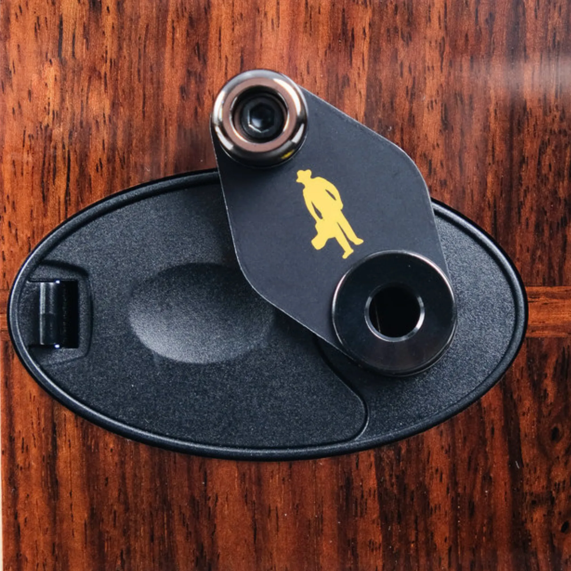 MusicNomad Acousti-Lok Strap Lock Adapter - Taylor Guitars w/9-Volt Expression System