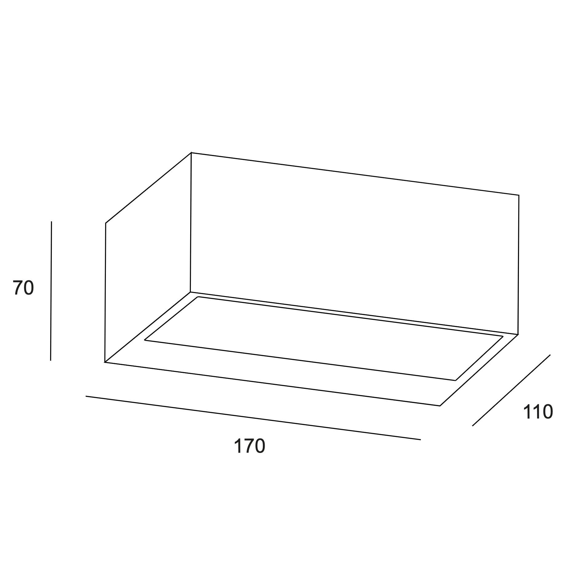 NEM Anthracite Exterior Wall Light R7s - ID 13269