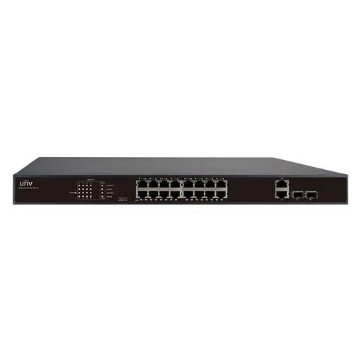 Network Switch, PoE, 16 Port FE   2 Port Uplink