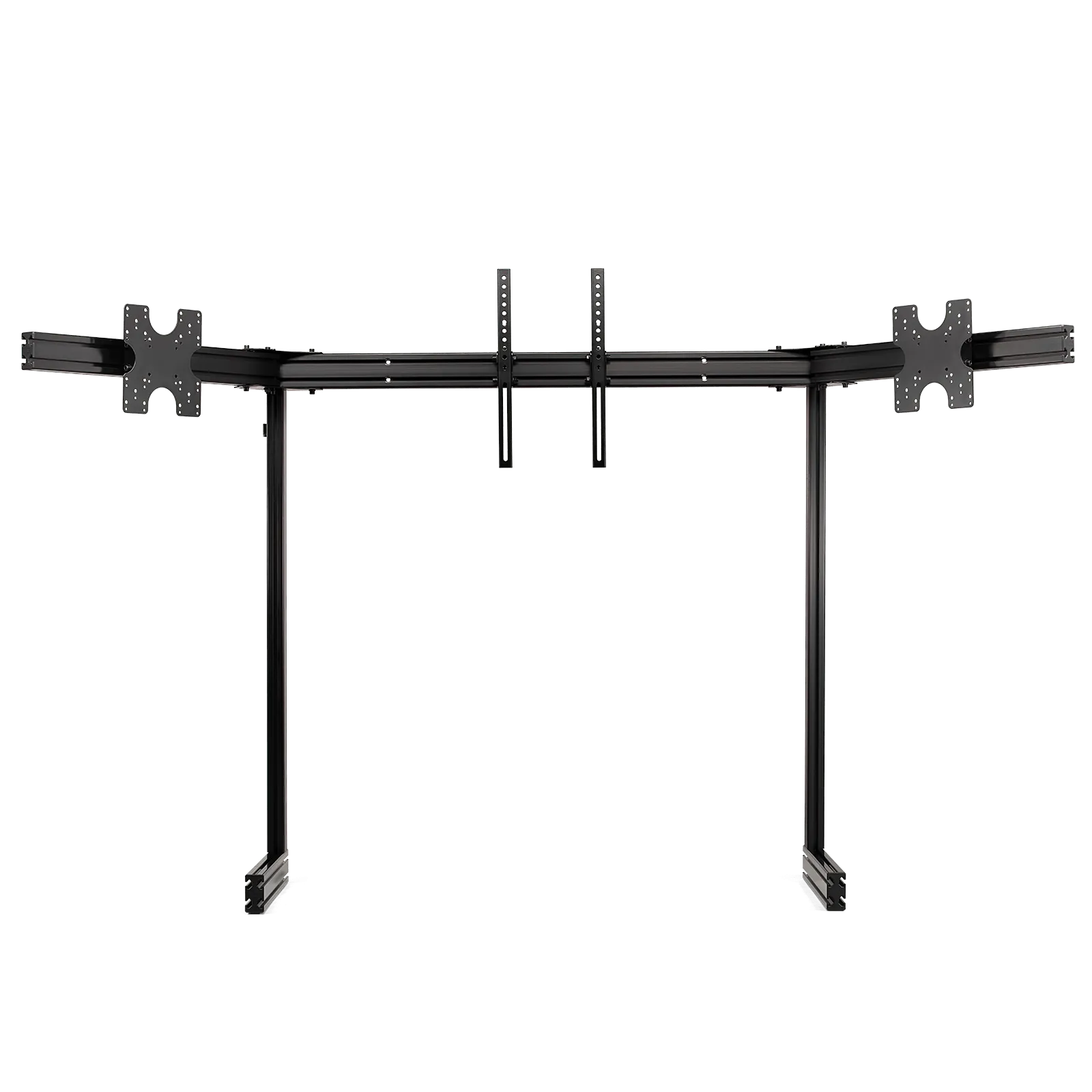 Next Level Racing ELITE Free Standing triple Monitor Stand Black | Racing Cockpit Monitor Stand