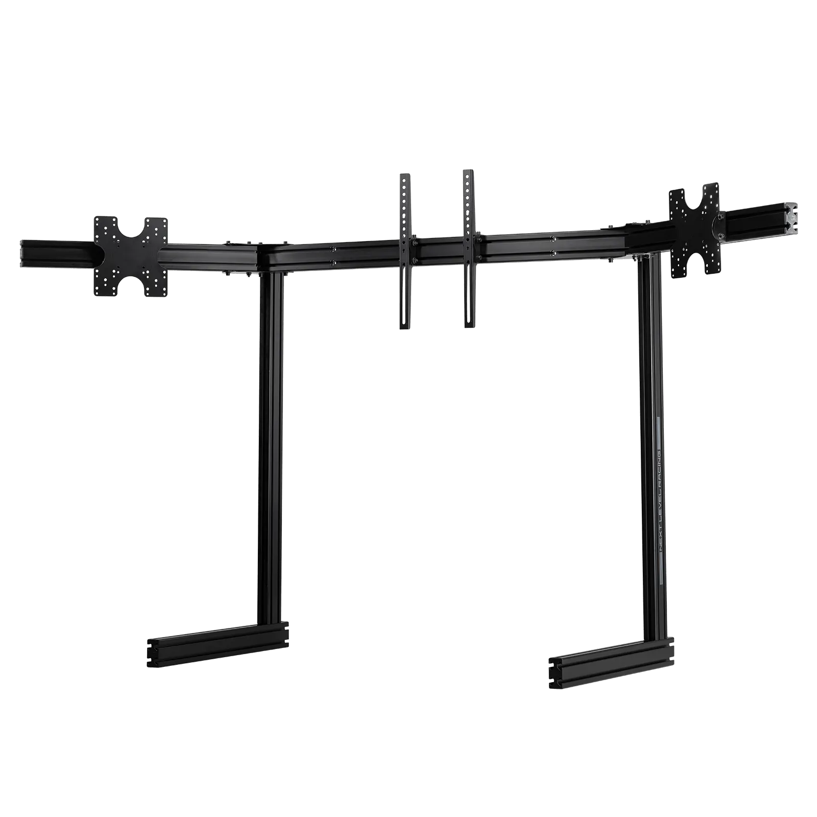 Next Level Racing ELITE Free Standing triple Monitor Stand Black | Racing Cockpit Monitor Stand