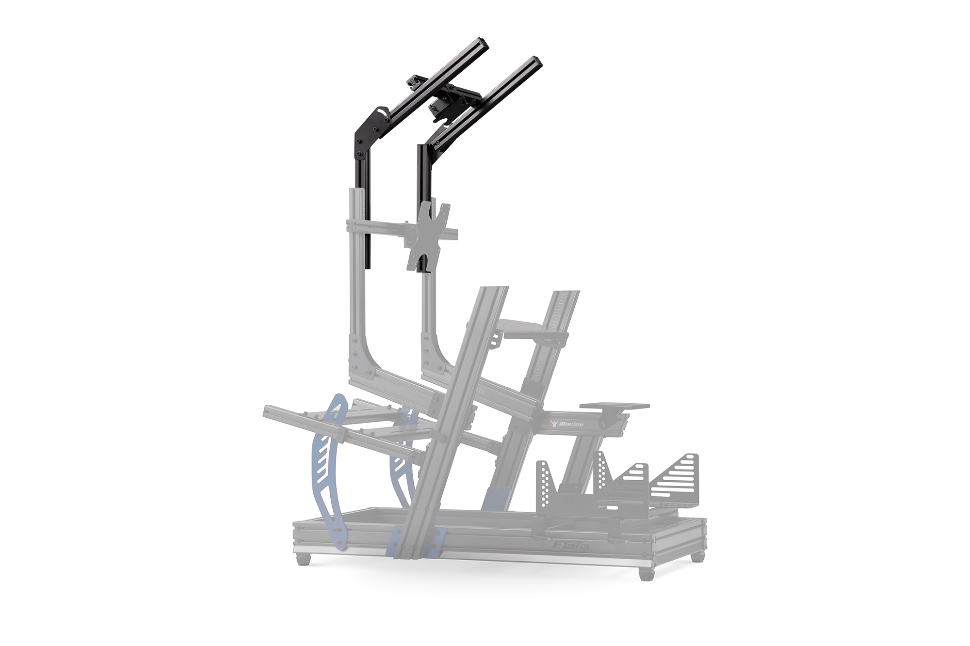Next Level Racing F-GT Elite Direct Mount Overhead Monitor Add-On | Racing Cockpit Monitor Mount