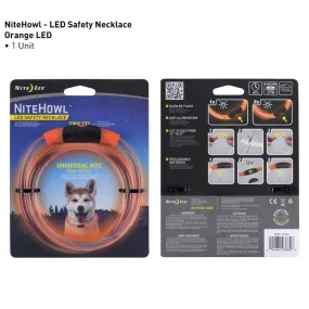 Nite Ize LED Safety Necklace Orange