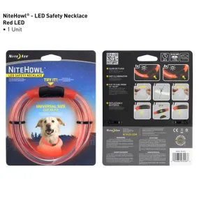 Nite Ize LED Safety Necklace Red