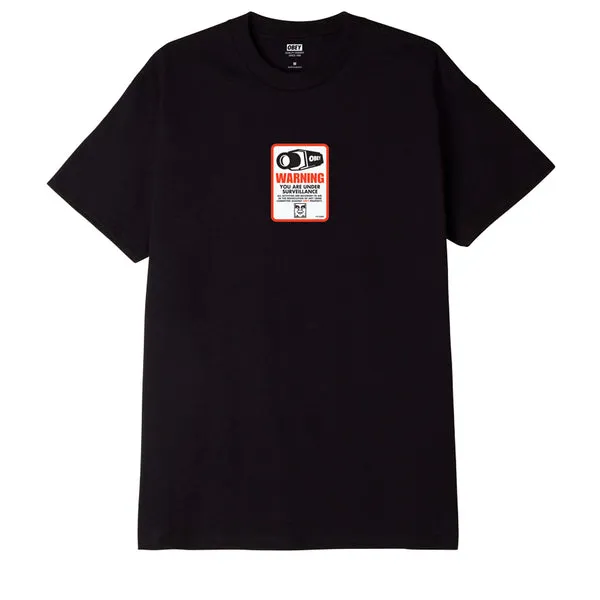 Obey Surveillance T-Shirt - Black